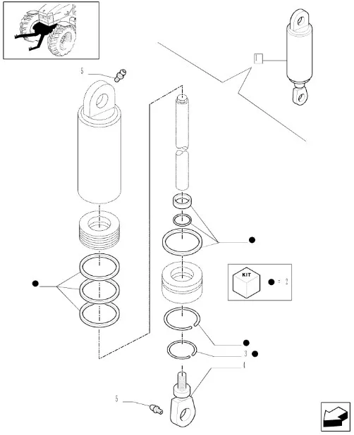 47126886 - Комплект уплотнений